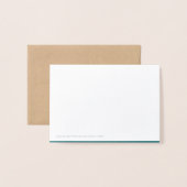 Dank je, zuster. Stethoscoop en Daisy Luxe Folie Kaarten (Met envelop)