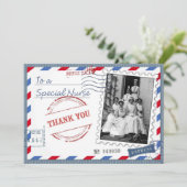 Dank je, zuster.  Verpleegkundigen Platte Kaart (Staand voorkant)