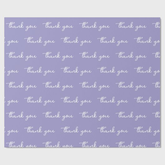 DANK JEWEL STIJLVOOL MODERN GEPERSONALISEERD CADEAUPAPIER (Vlak)