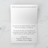 Dank jullie donoren! bedankkaart (Binnen)