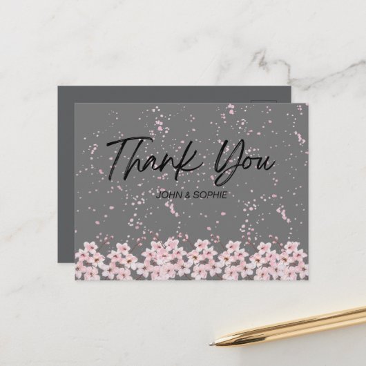 DANK JULLIE KAART (Voorkant / Achterkant in situ)