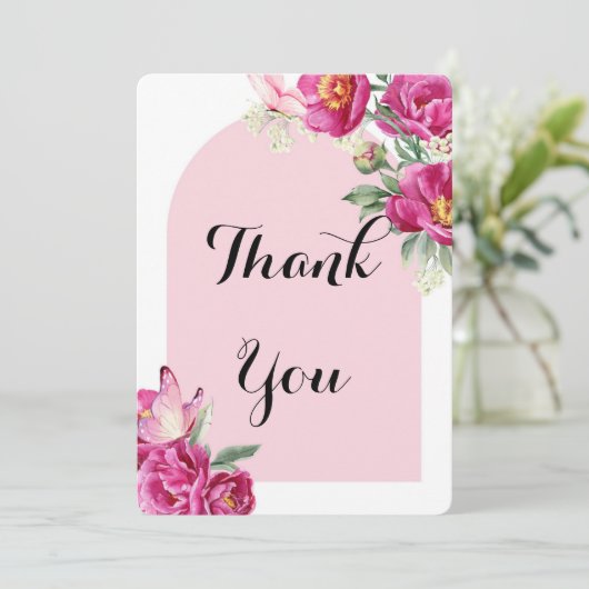 DANK JULLIE KAART (Staand voorkant)