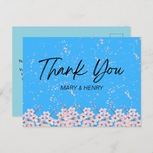 DANK JULLIE KAART (Voorkant / Achterkant)