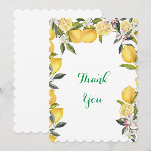 DANK JULLIE KAART (Voorkant / Achterkant)