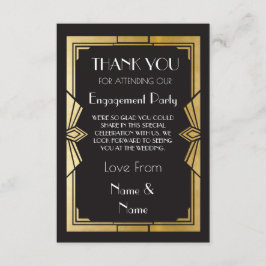 Dank jullie Kaarten van de Verloving Wedding Party