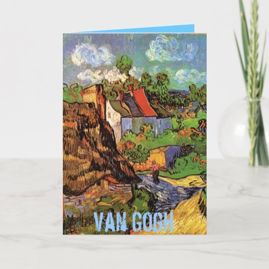 DANK-JULLIE NOTECARDS & WENSKAARTEN - VAN GOGH BEDANKKAART (Voorkant)