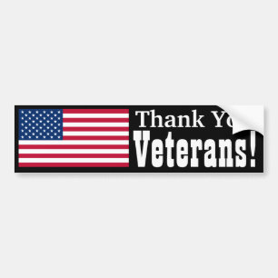 Dank jullie veteranen! bumpersticker
