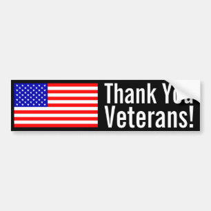 Dank jullie veteranen! bumpersticker