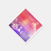 Dank met Moederdag Servet (Hoek)