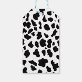 Dank Moo Baby Koe Print Cadeaulabel (Achterkant)