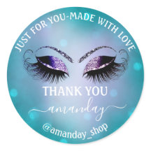 Dank Naam Boutique Eyelash Shop Navy Smoky Blauwgr