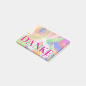 Dank notities notities post-it® notes (Schuin)