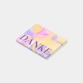 Dank notities notities post-it® notes (Schuin)