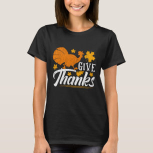Dank Rustieke Herfst Kalkoen Thanksgiving Cadeau T-shirt