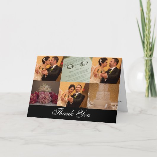 Dank u 2 bedankkaart (Voorkant)