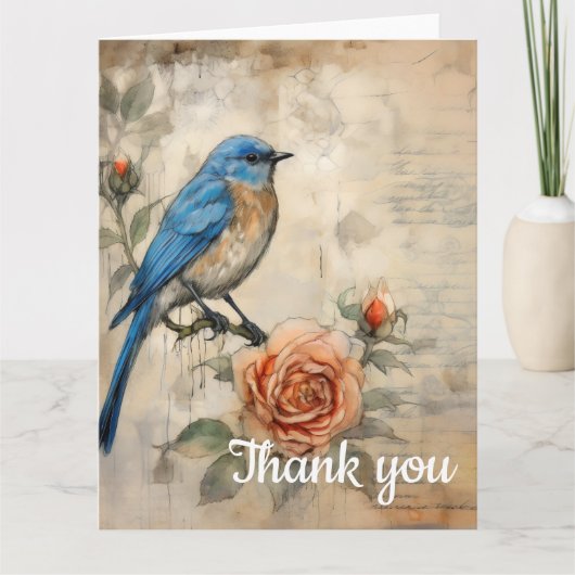 Dank u 9 bedankkaart (Voorkant)