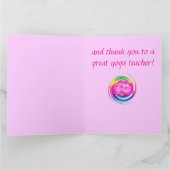 Dank u aan een Grote Kaart van de Bloem van Lotus (Binnen)