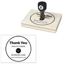 Dank u aangepaste elegante script cirkel tekst