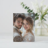 Dank u, aangepaste foto briefkaart (Staand voorkant)