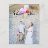Dank u, aangepaste foto briefkaart (Voorkant)