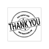  Dank u, Aangepaste Zaken en Plaats, Rubberstempel (Afrduk)