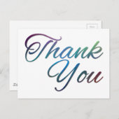 Dank u Afbeeldingen Briefkaart (Voorkant / Achterkant)