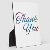 Dank u Afbeeldingen Fotoplaat (Zijkant)