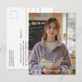 Dank u afstudeertraditie foto 2 ansichtkaart briefkaart (Voorkant / Achterkant)