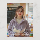 Dank u afstudeertraditie foto 2 ansichtkaart briefkaart (Voorkant)