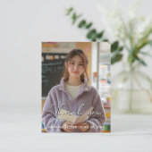 Dank u afstudeertraditie foto 2 ansichtkaart briefkaart (Staand voorkant)