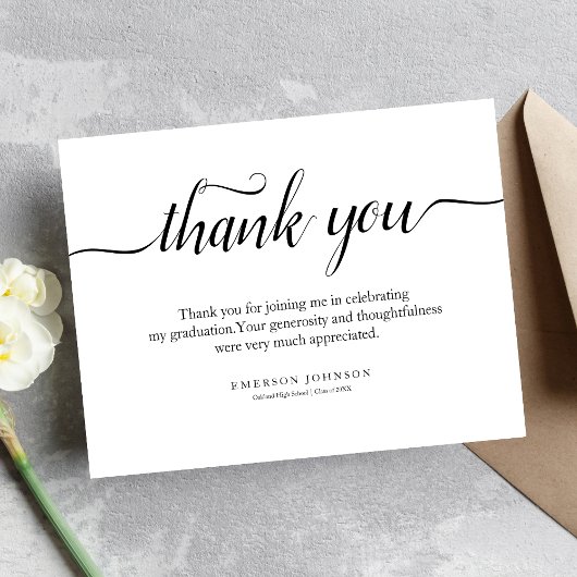 Dank u Afstuderen Dank u Kaart Nota