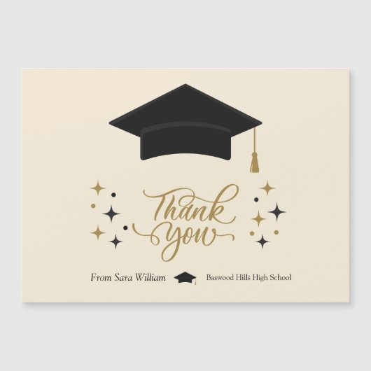 Dank u Afstuderen Kaart (Voorkant)