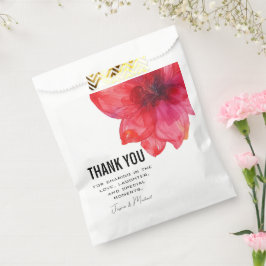DANK U Anemone Droomlandschap Bruiloft Bedankzakje