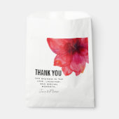 DANK U Anemone Droomlandschap Bruiloft Bedankzakje (Voorkant)