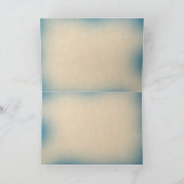 Dank U Antieke Chinese Bloem Kaart (Binnen)