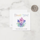 *~ DANK U AP62 Vriendelijkheid Mini Nota Kaart Notitiekaartje (Voorkant / Achterkant in situ)