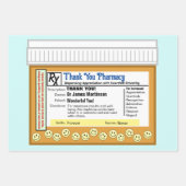 Dank u apotheek inpakpapier vel (Voorkant 2)