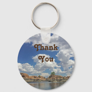 Dank u Arizona Lake voor iedereen dankbaarheid Sleutelhanger