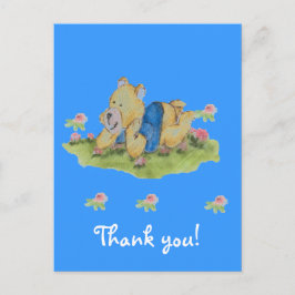 dank u baby Briefkaart