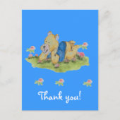 dank u baby Briefkaart (Voorkant)