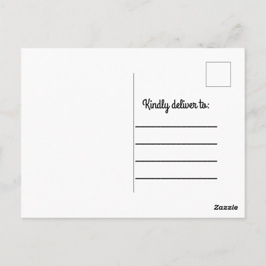 Dank u Baby Foto Geboorteaankondiging Briefkaart (Achterkant)