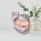 Dank u Baby geboorte Verticaal Briefkaart (Staand voorkant)