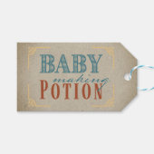 Dank u Baby Making Potion Baby shower Cadeaulabel (Voorkant (Horizontaal))