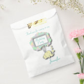 Dank u Baby Olifant Bedankzakje (Gezegeld)