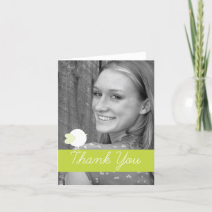 Dank u Baby shower Opmerking Kaarten Custom Foto