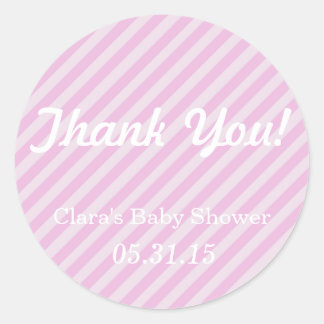 Dank u Baby shower Stickers