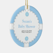 Dank u Baby shower voor Ornament (Rechts)