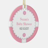 Dank u Baby shower voor Ornament (Rechts)