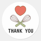 Dank u Baker's Stickers (Voorkant)