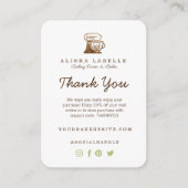 Dank u Bakery Stand Mixer Behuizing Kaart (Voorkant)